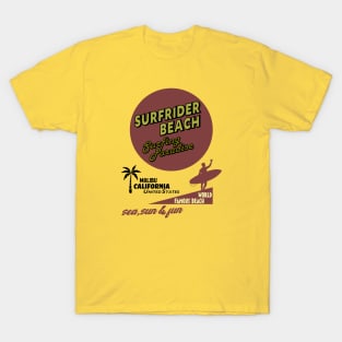 Surfrider Beach Malibu, California T-Shirt